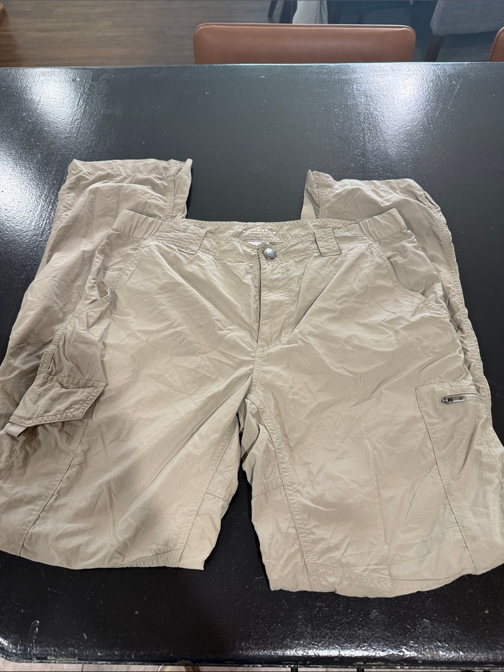 Men's Cargo Pants in Beige – Lightweight Utility Trousers